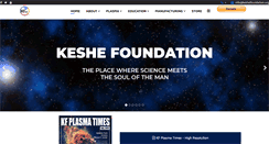 Desktop Screenshot of keshefoundation.com